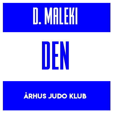 Rygnummer for Daniel Maleki
