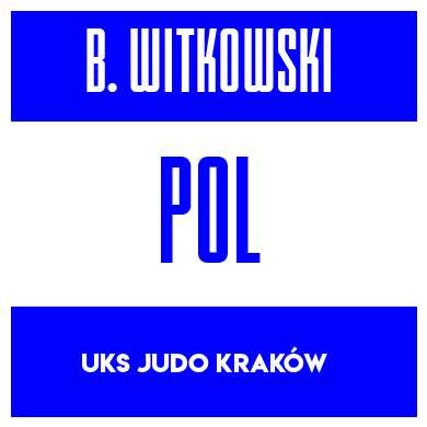Rygnummer for Bartłomiej Witkowski
