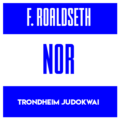 Rygnummer for Fredrikke Roaldseth