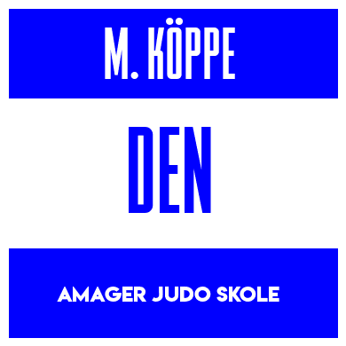 Rygnummer for Malte Köppe