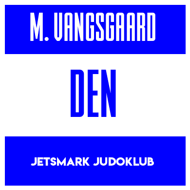 Rygnummer for Mads Tinø Vangsgaard