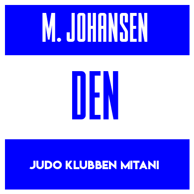 Rygnummer for Mikkel Johansen