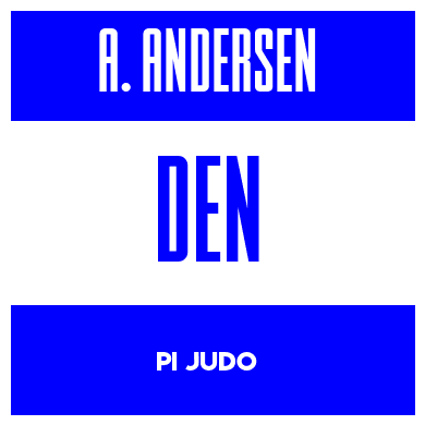 Rygnummer for Albert Lindum Andersen