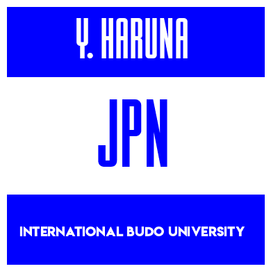 Rygnummer for Yamakami Haruna