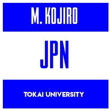 Rygnummer for Moku Kojiro