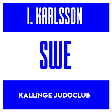 Rygnummer for Ida Karlsson
