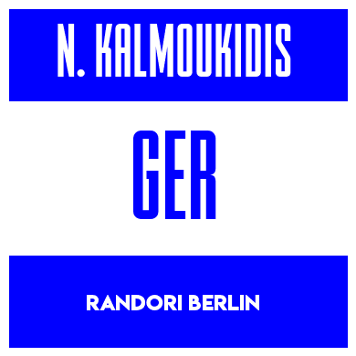 Rygnummer for Nikos Kalmoukidis