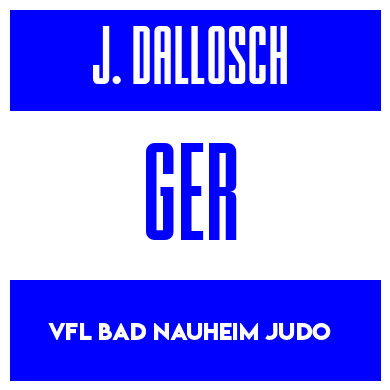 Rygnummer for Julius Dallosch