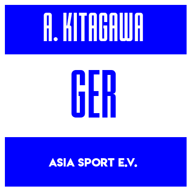 Rygnummer for Alexander Kitagawa
