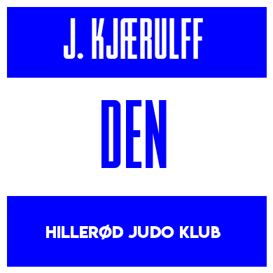 Rygnummer for Jakob Sønderbye Kjærulff