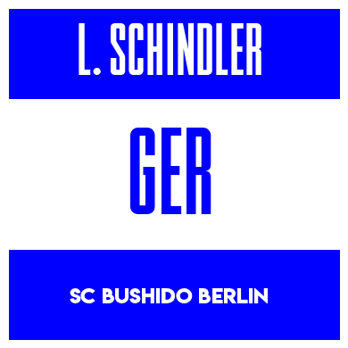 Rygnummer for Lasse Schindler