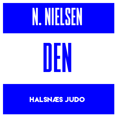 Rygnummer for Niclas Egholm Nielsen