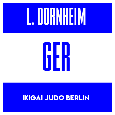Rygnummer for Leni Dornheim
