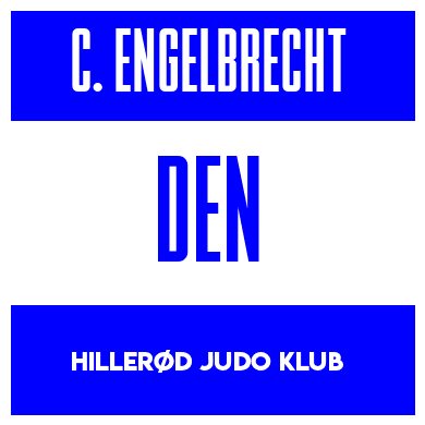 Rygnummer for Christian Engelbrecht