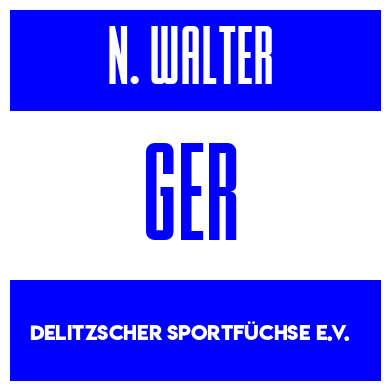 Rygnummer for Nils Walter