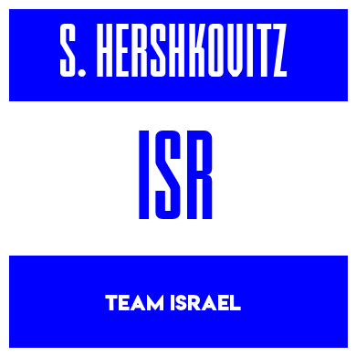 Rygnummer for Shir Hershkovitz
