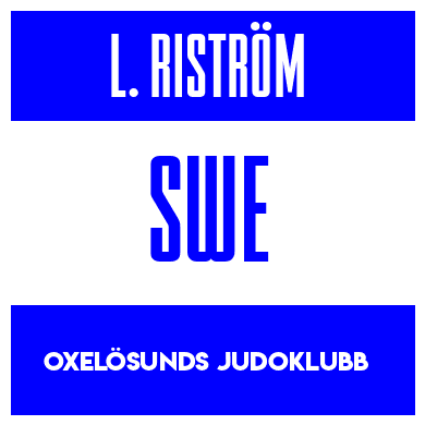 Rygnummer for Lukas Riström