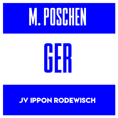Rygnummer for Max- Leon Poschen