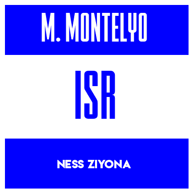 Rygnummer for Mori Montelyo