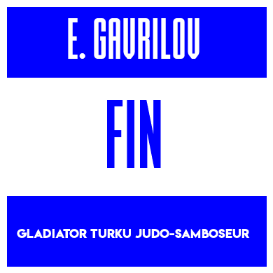 Rygnummer for Emil Gavrilov
