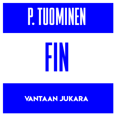 Rygnummer for Pihla Tuominen