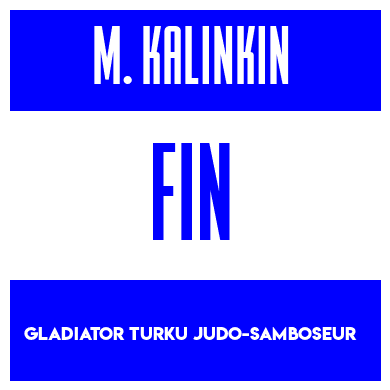 Rygnummer for Maxim Kalinkin