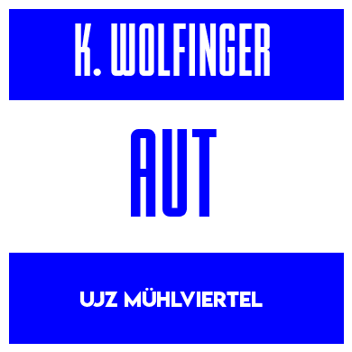 Rygnummer for Kilian Wolfinger