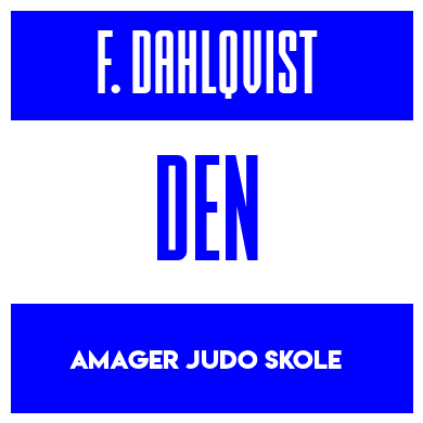 Rygnummer for Frederik Dahlqvist