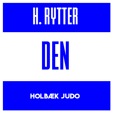 Rygnummer for Harald Rytter
