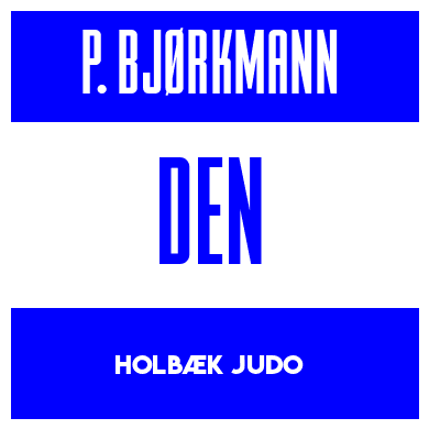 Rygnummer for Pelle Bjørkmann
