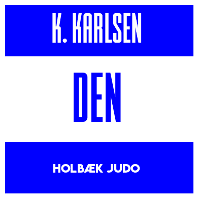 Rygnummer for Kalle Karlsen
