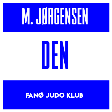 Rygnummer for Mikkel Jørgensen