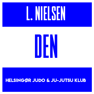 Rygnummer for Ludvig Nielsen