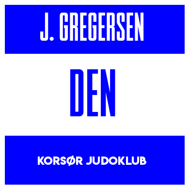 Rygnummer for Jens Gregersen