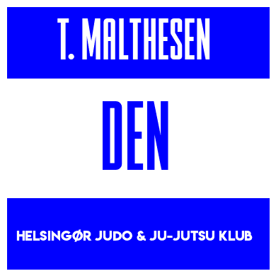 Rygnummer for Thomas Juul Malthesen