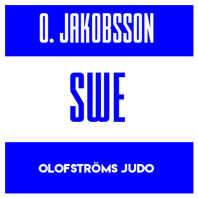 Rygnummer for Oliver Jakobsson