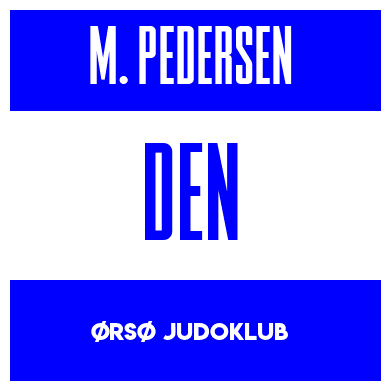 Rygnummer for Marius Pedersen