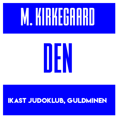Rygnummer for Mikkel Kirkegaard