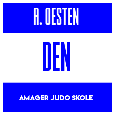 Rygnummer for Alexander Kjær Oesten