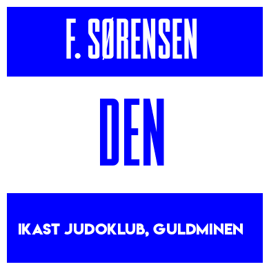 Rygnummer for Frida Søgaard Sørensen