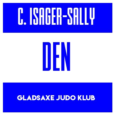Rygnummer for Cornelius Maagaard Isager-Sally