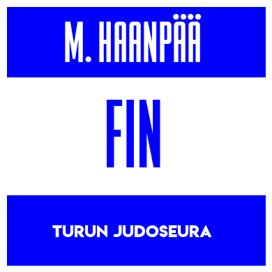 Rygnummer for Mauno Haanpää