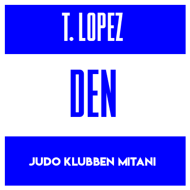 Rygnummer for Theodor Lopez