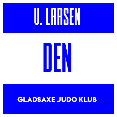 Rygnummer for Valdemar Larsen