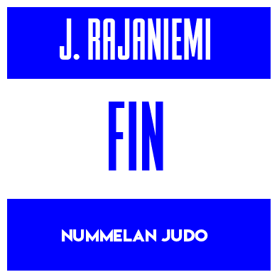 Rygnummer for Jyri Rajaniemi