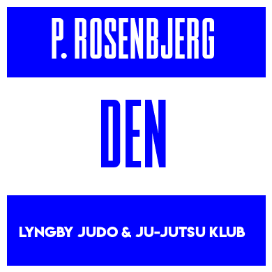 Rygnummer for Pernille A Rosenbjerg