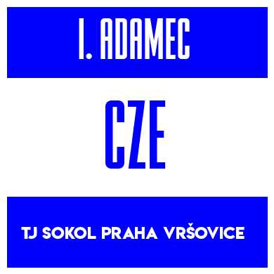 Rygnummer for Ignác Adamec