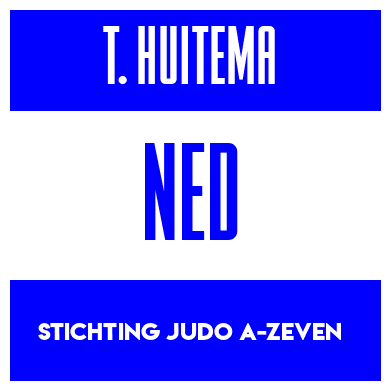 Rygnummer for Tymen Huitema