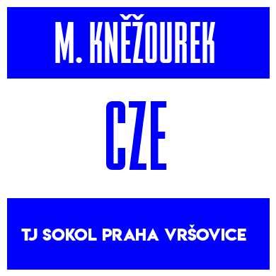 Rygnummer for Matyáš Kněžourek