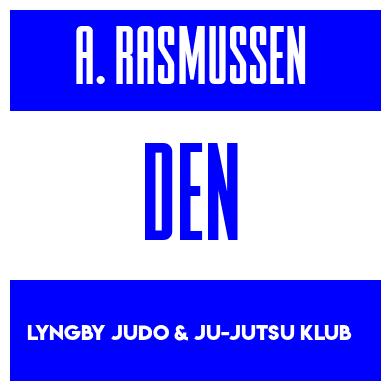 Rygnummer for August Rasmussen